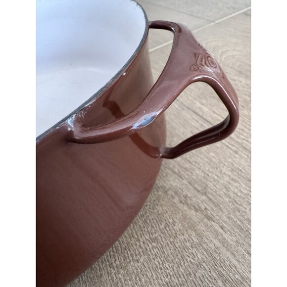 Vintage Dansk Kobenstyle 1970's 2QT Casserole Dish Lid Brown Model#712 CLEAN - Picture 6 of 13